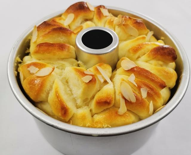 炼奶手撕面包的做法