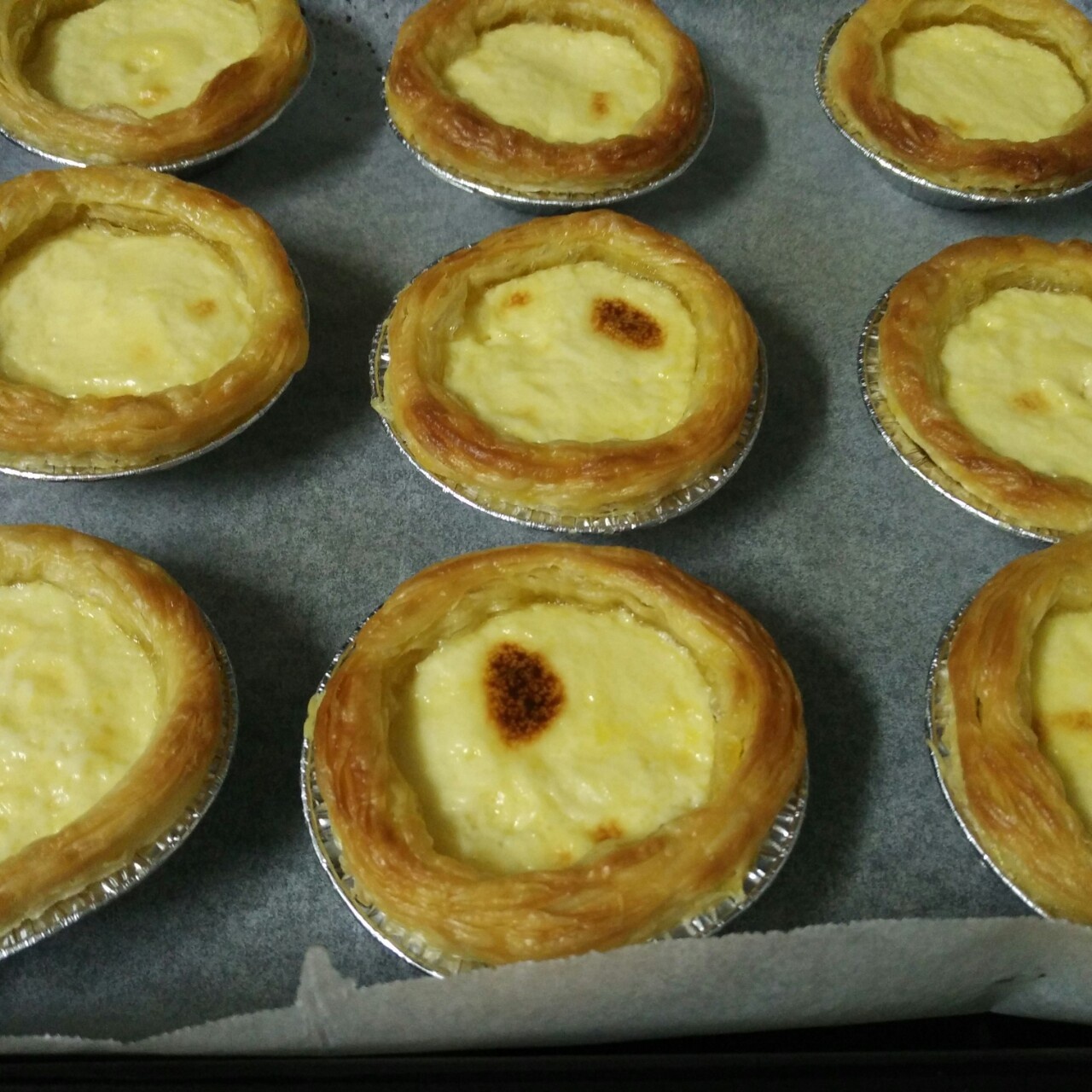 超完美味道超正的蛋挞配方，比KFC的还要嫩还要香~做过最好吃的蛋挞配方