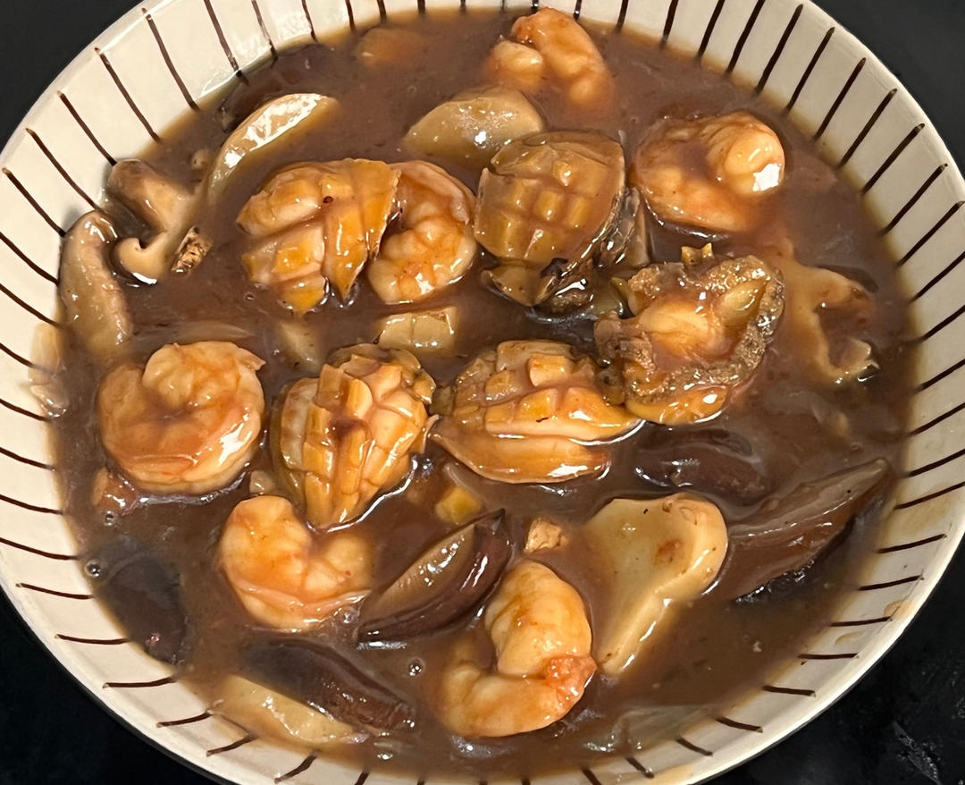 家庭版鲍鱼捞饭