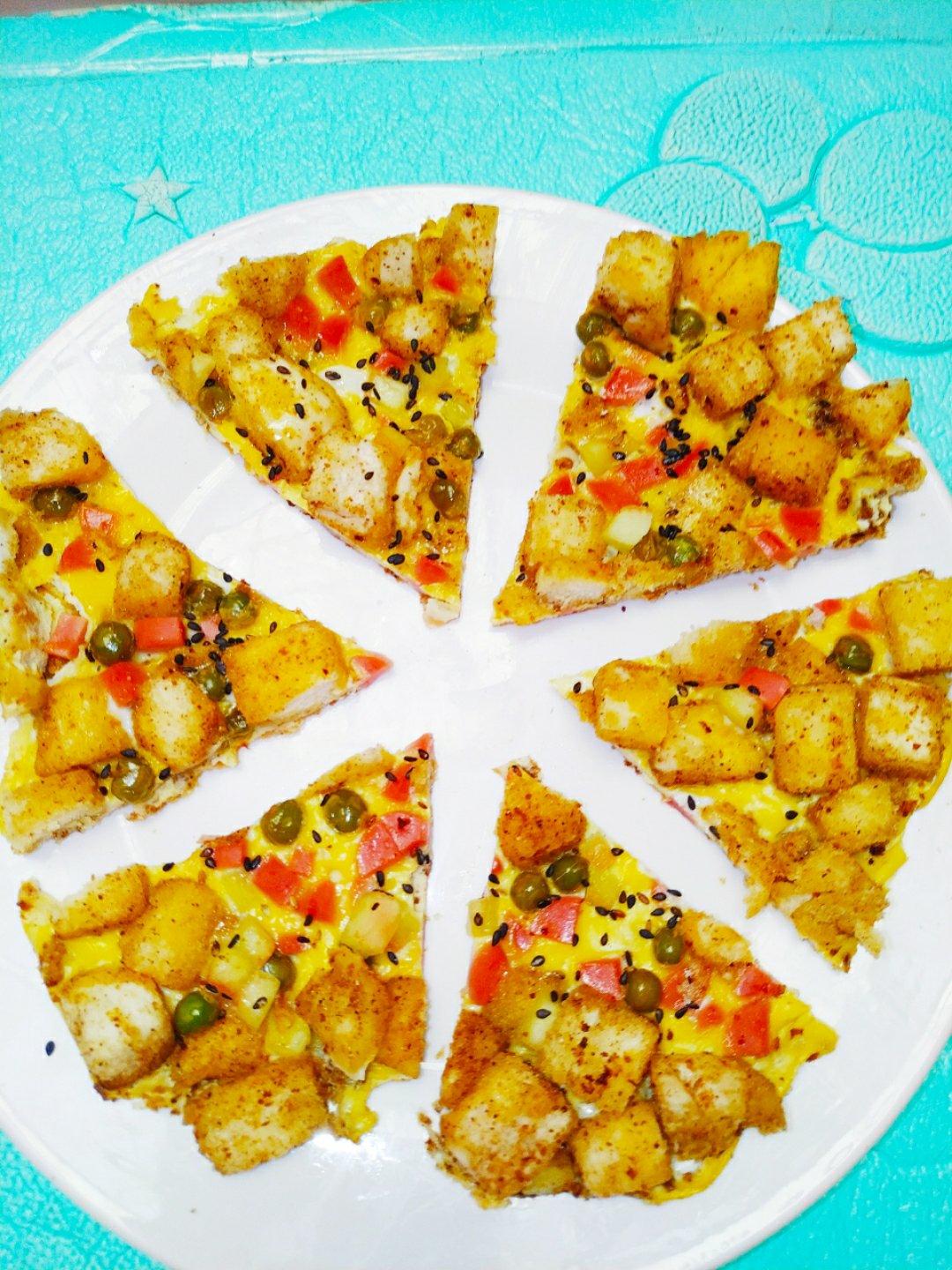 快手馒头伪披萨