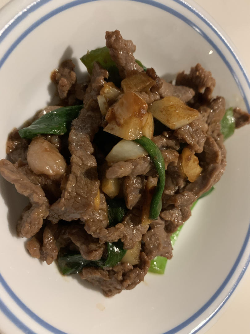 尖椒牛肉丝