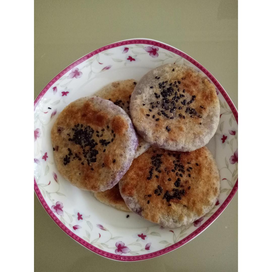 紫薯馅饼