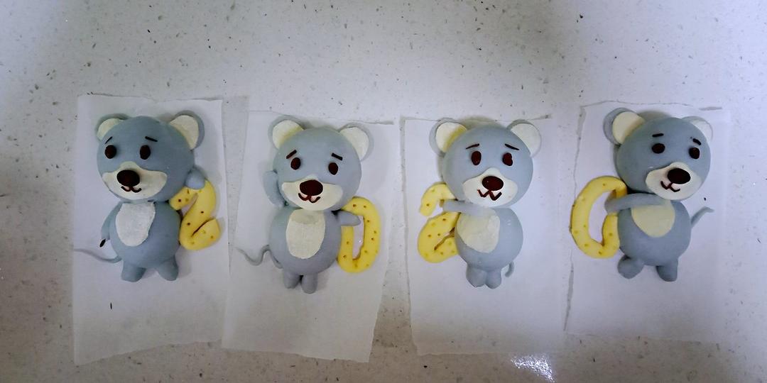 萌翻天的2020鼠馒头