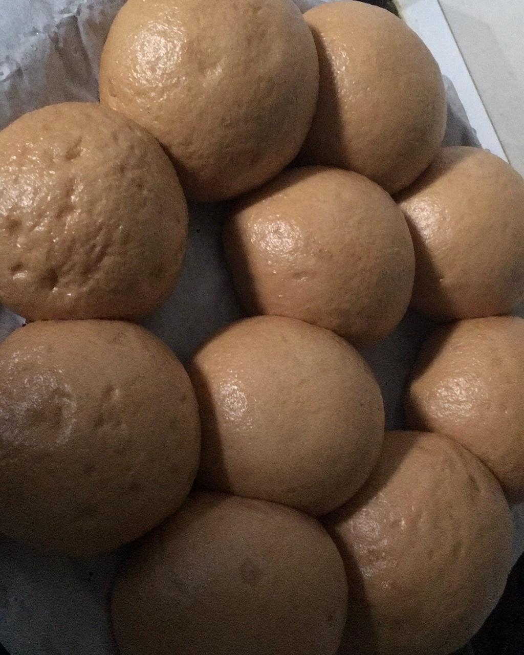 有着面包口感的红糖馒头（一次发酵）