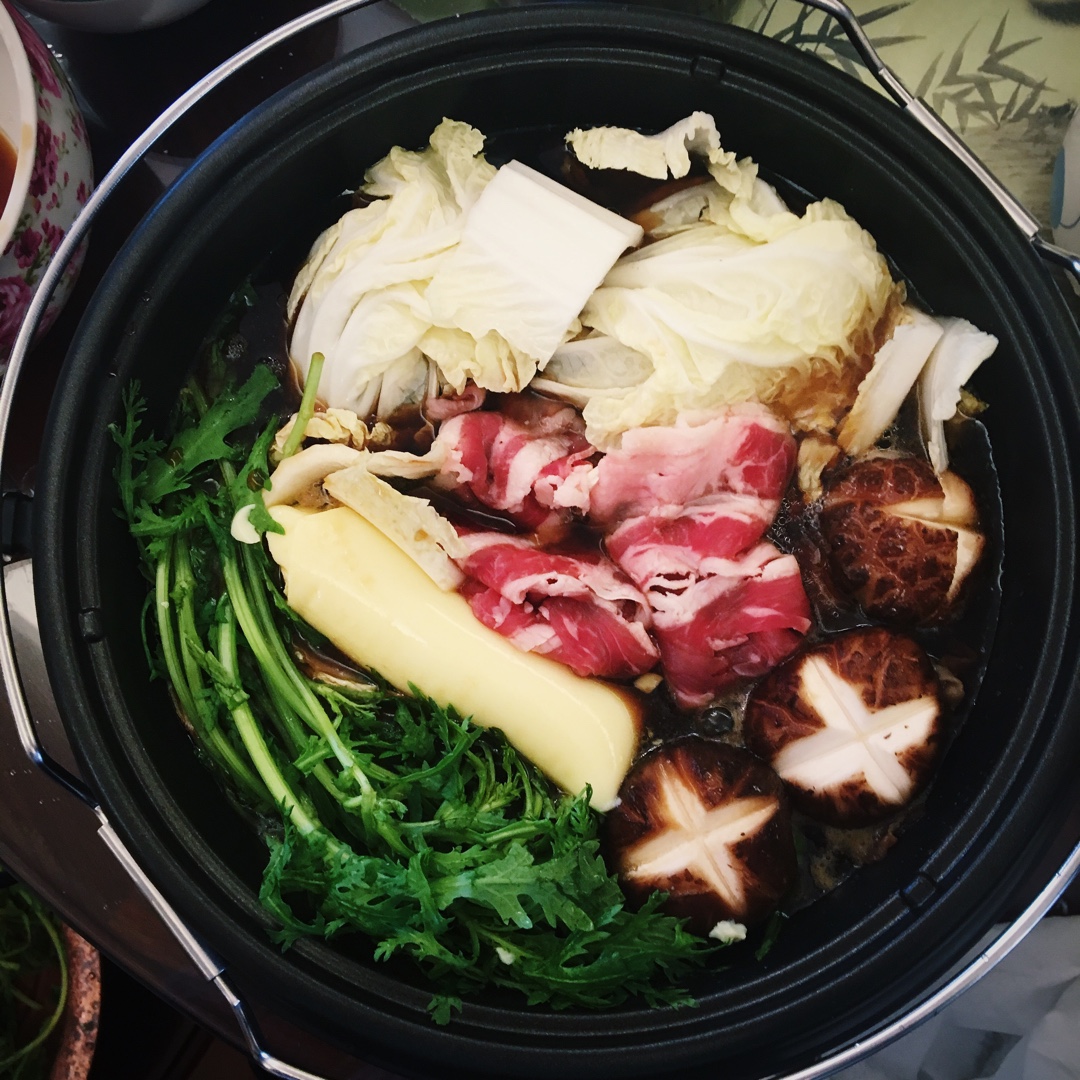 寿喜锅 日式牛肉锅 黄金调配比例