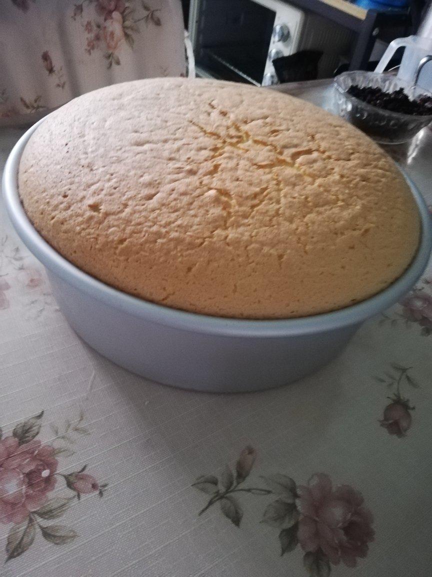 八寸戚风蛋糕简易配方