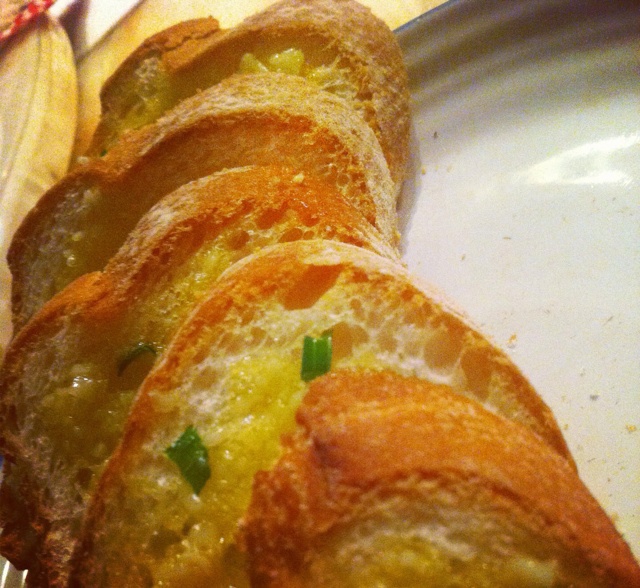 微波炉蒜香面包