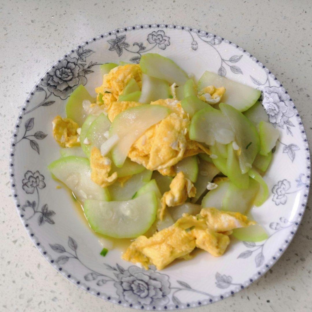 瓠子炒鸡蛋