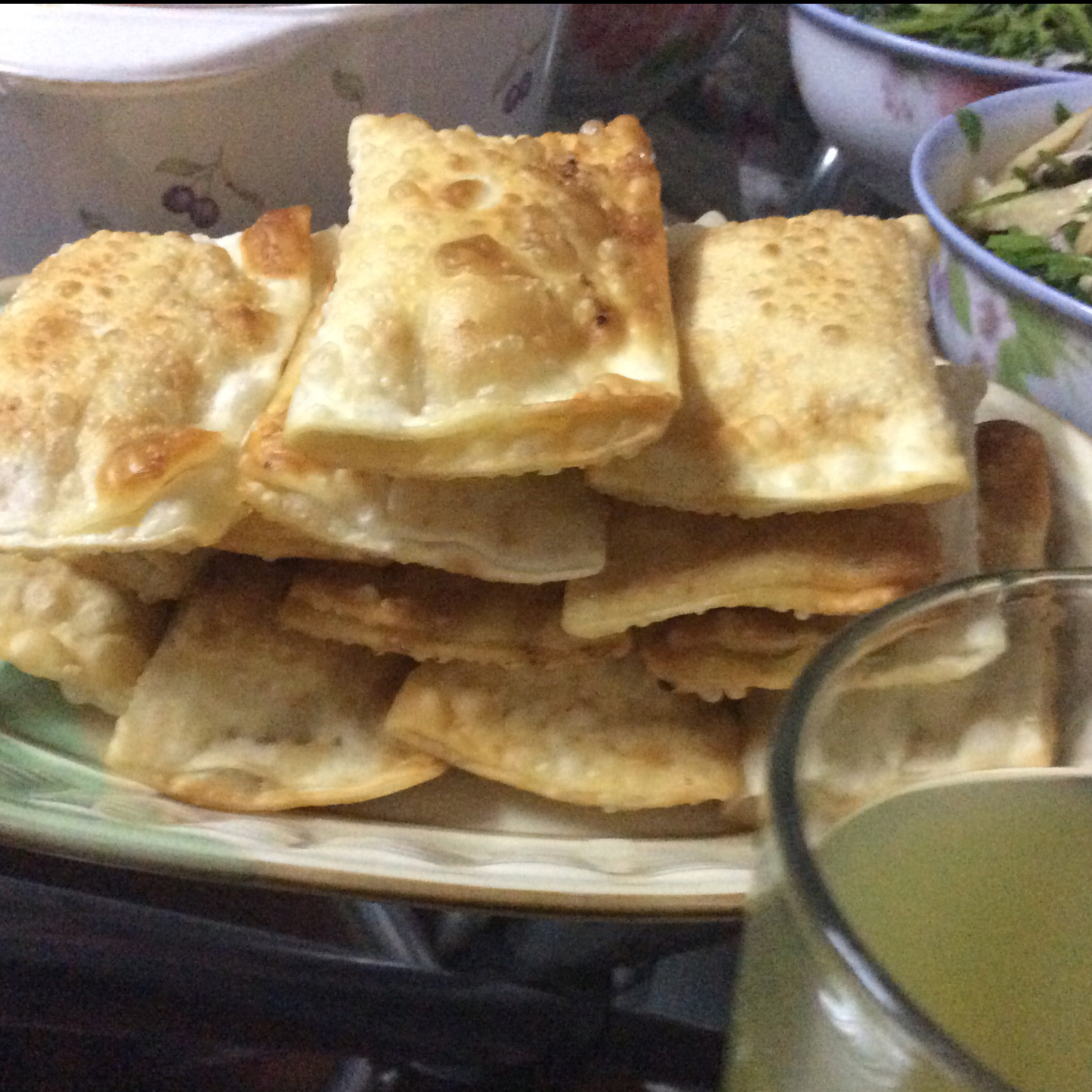 苹果派（馄饨皮版，三种做法）