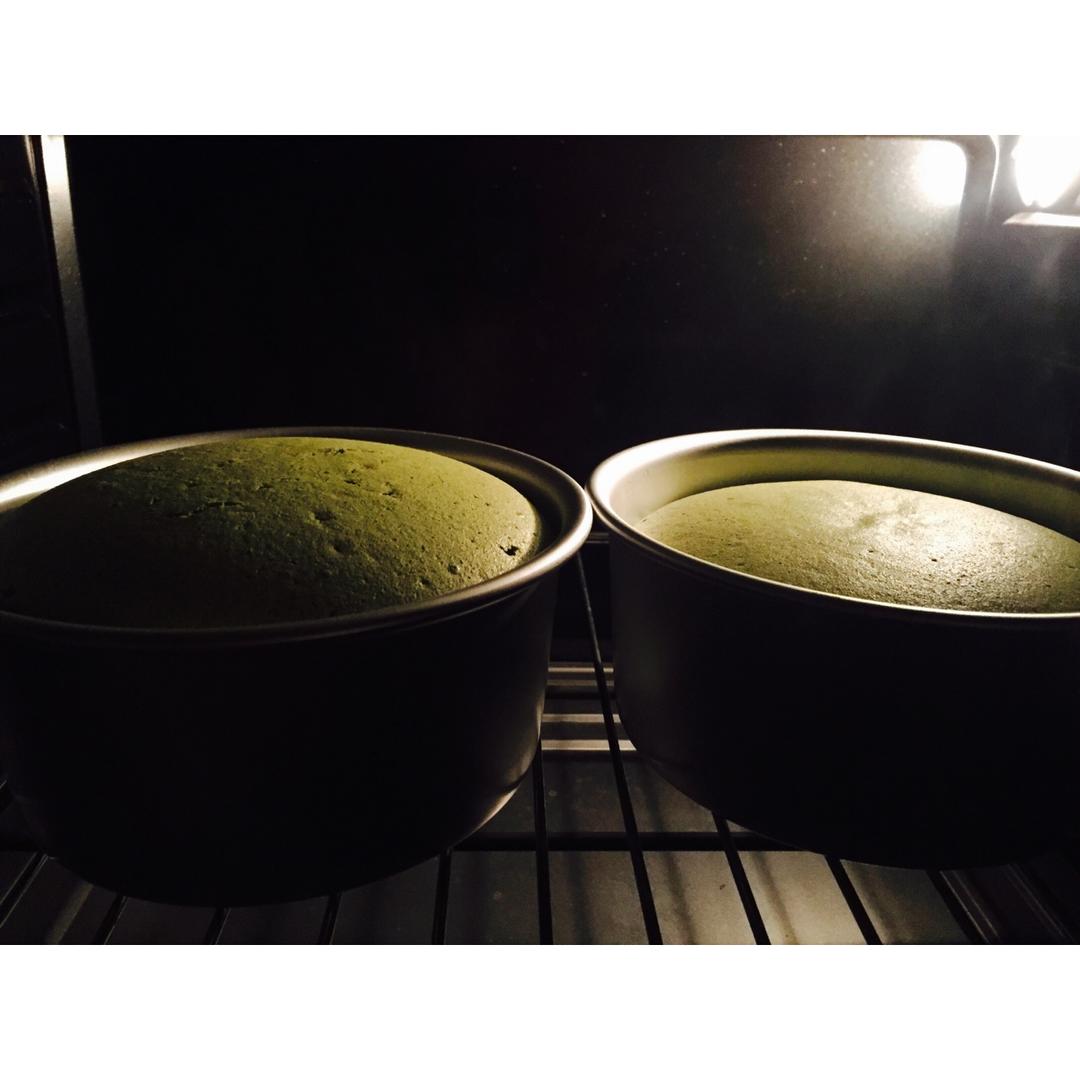 抹茶戚风蛋糕