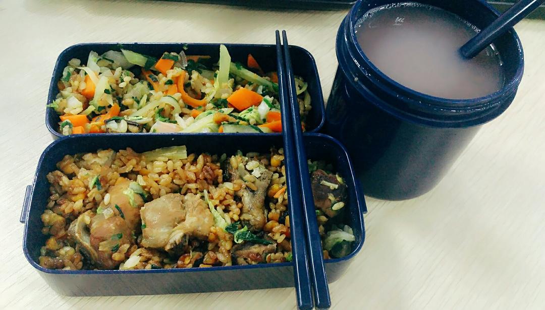 电饭锅版排骨焖饭