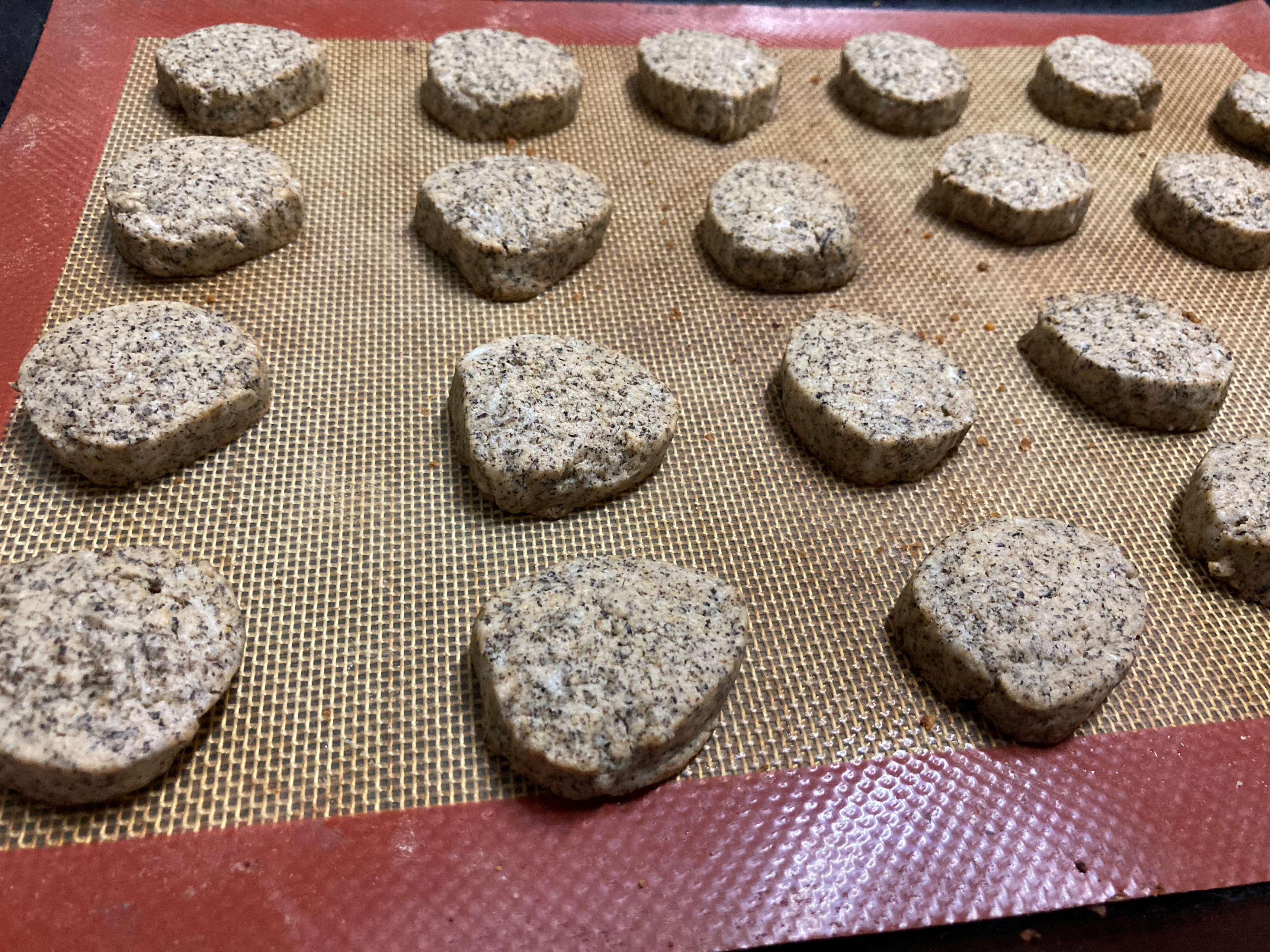 【严格素食】伯爵红茶饼干 ｜Earl Grey Cookies (vegan)