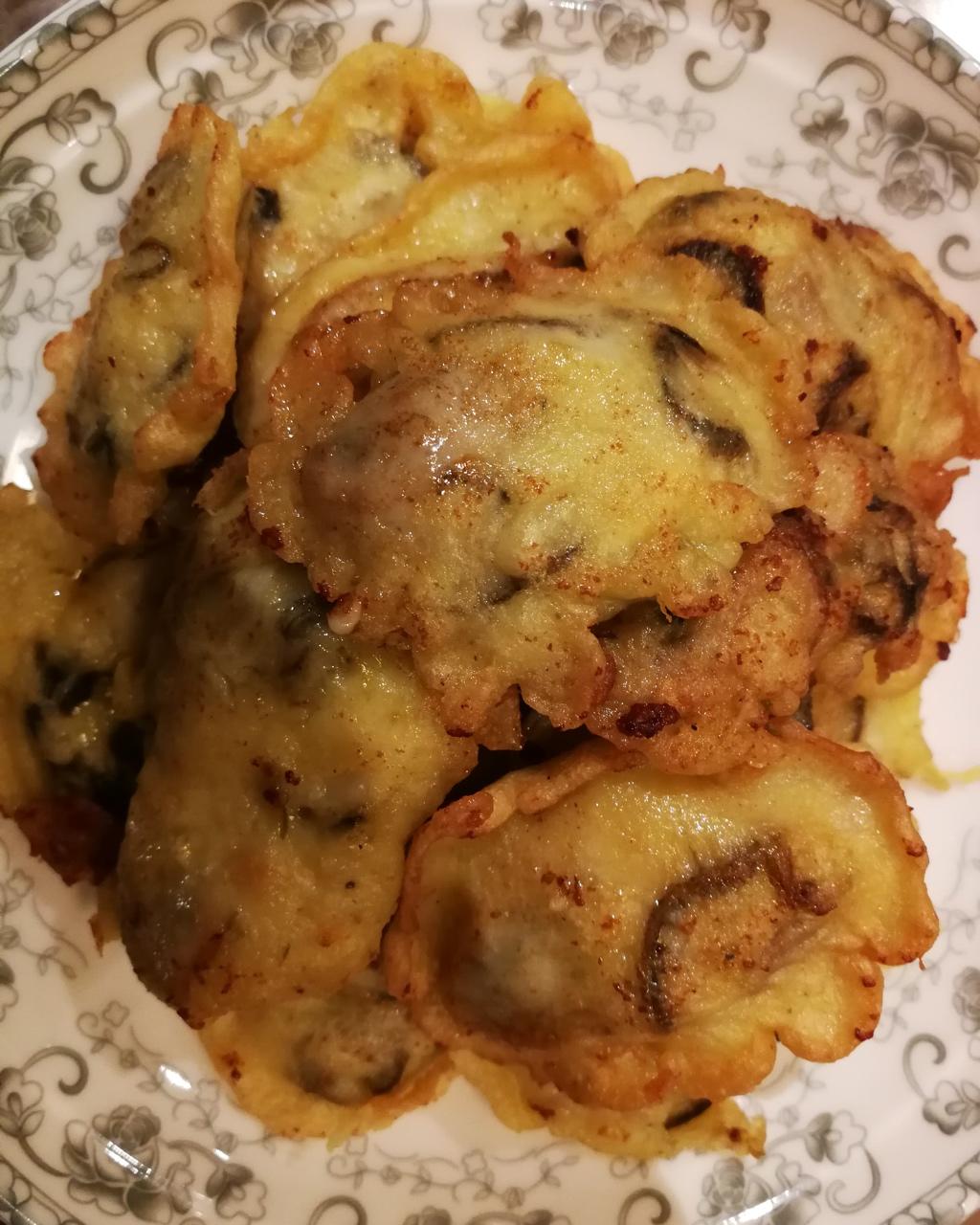 粒粒儿qd做的韩国料理——煎牡蛎饼()