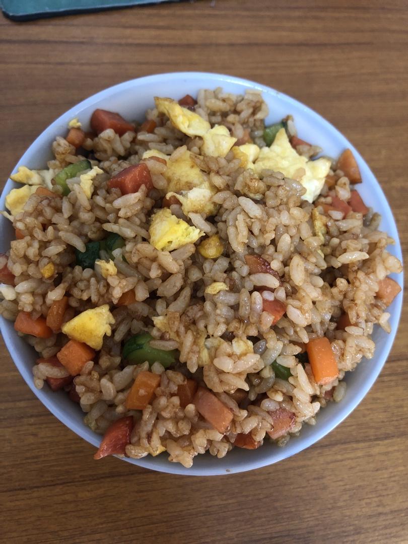 酱油炒饭