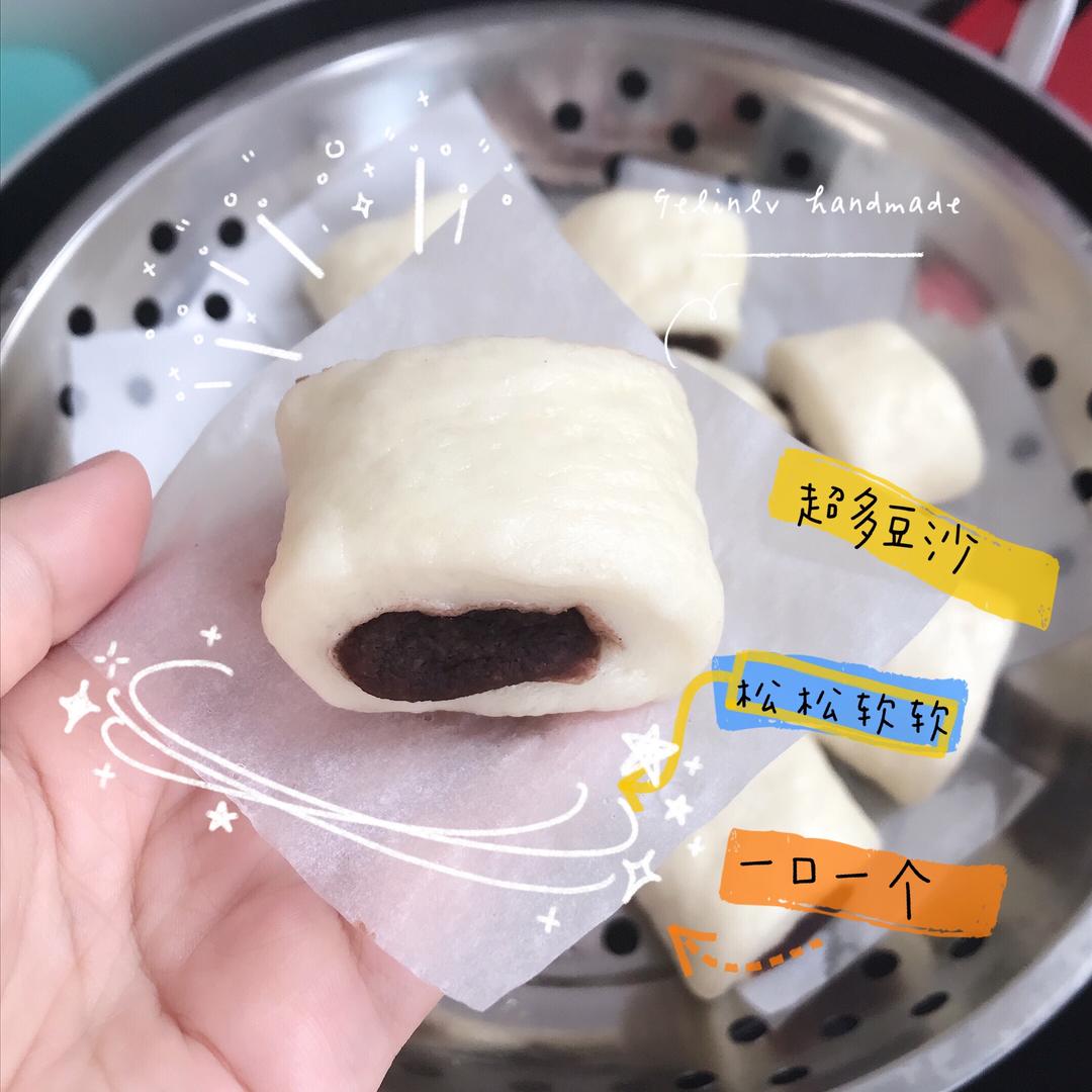 家常版豆沙小馒头