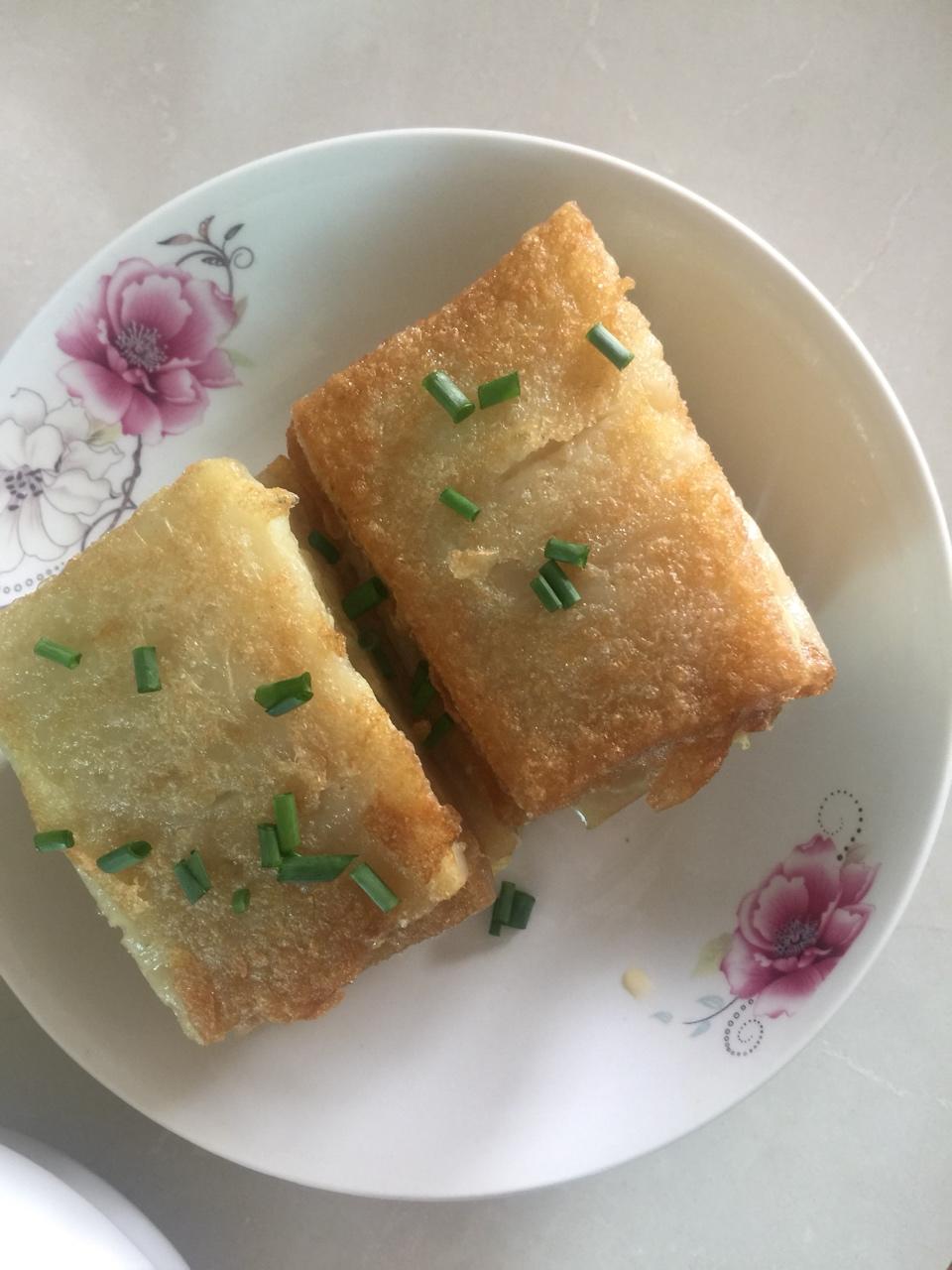 糯米糍粑---江南人叫它糍饭糕！