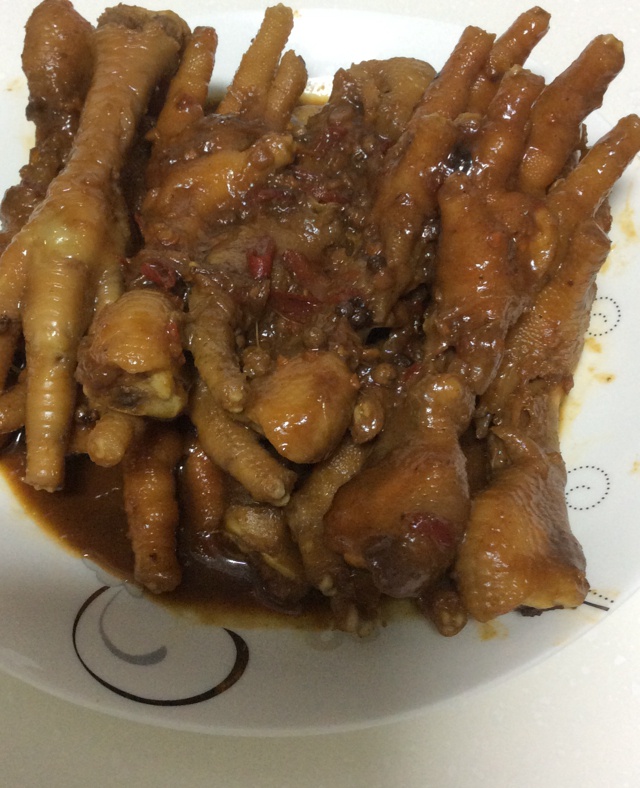 秘制红烧鸡爪