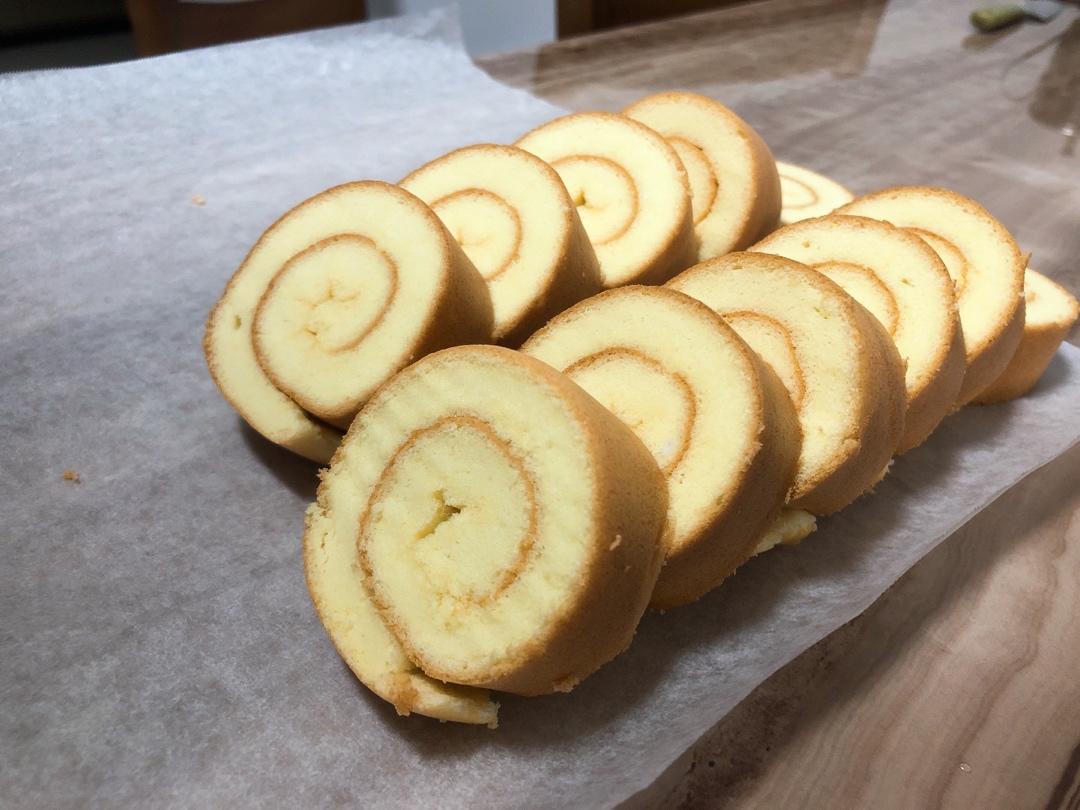 原味蛋糕卷(后蛋法)
