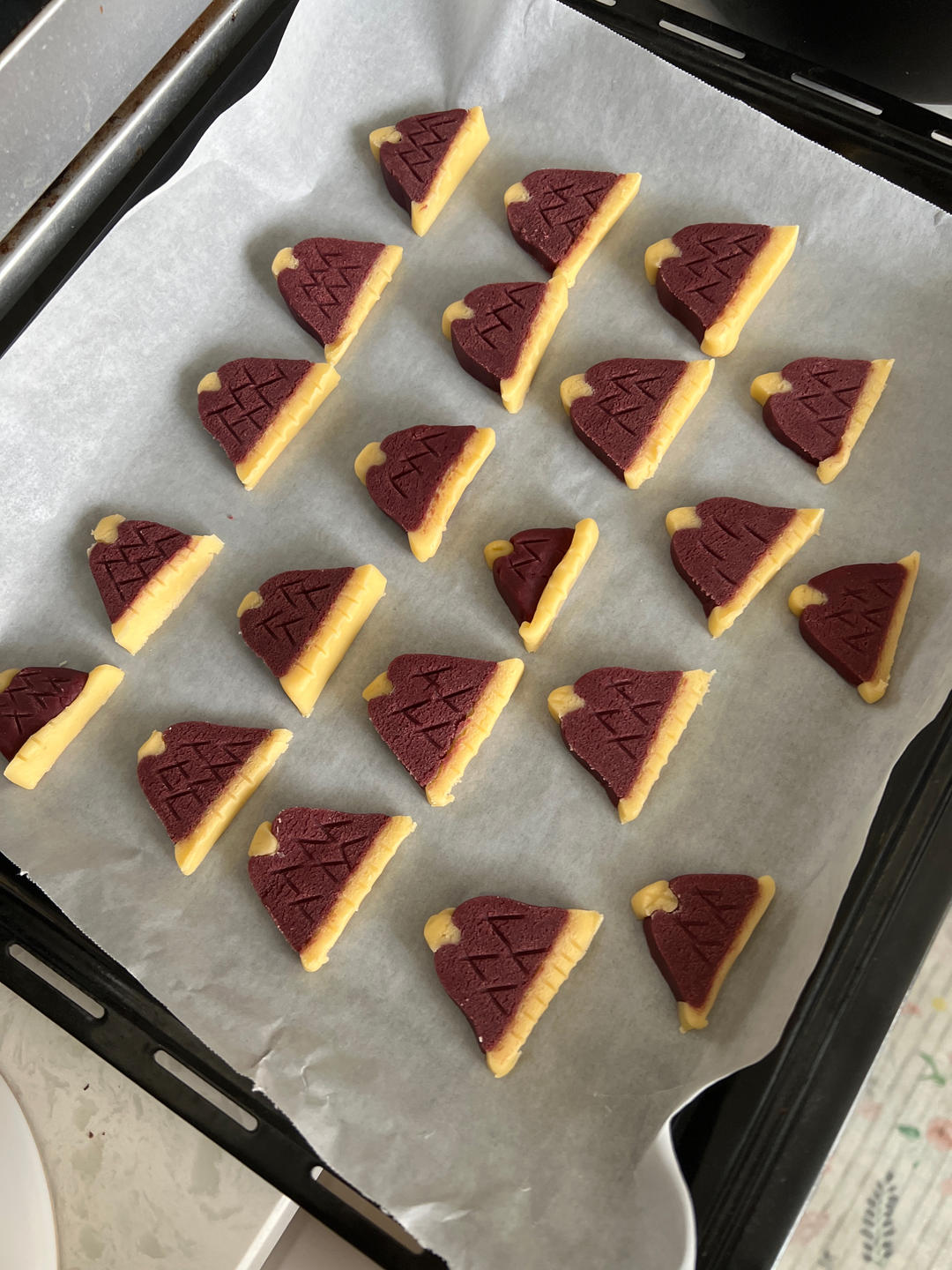 无需模具|无需打发|超简单圣诞帽曲奇饼干