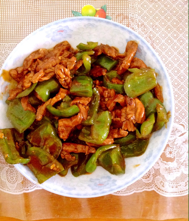 青椒肉丝