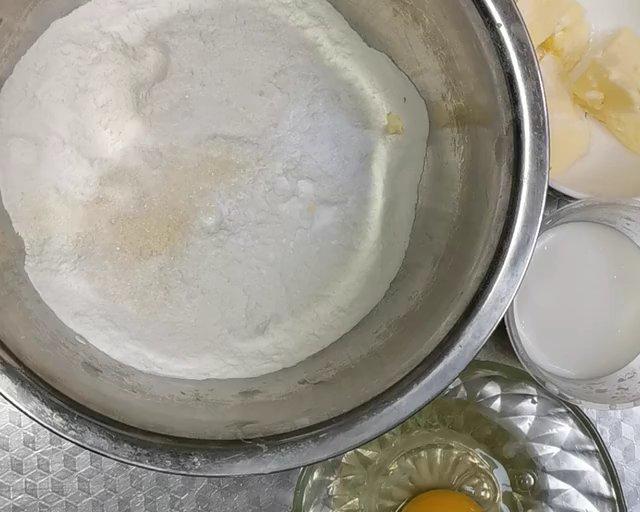 纯奶手撕吐司的做法 步骤1