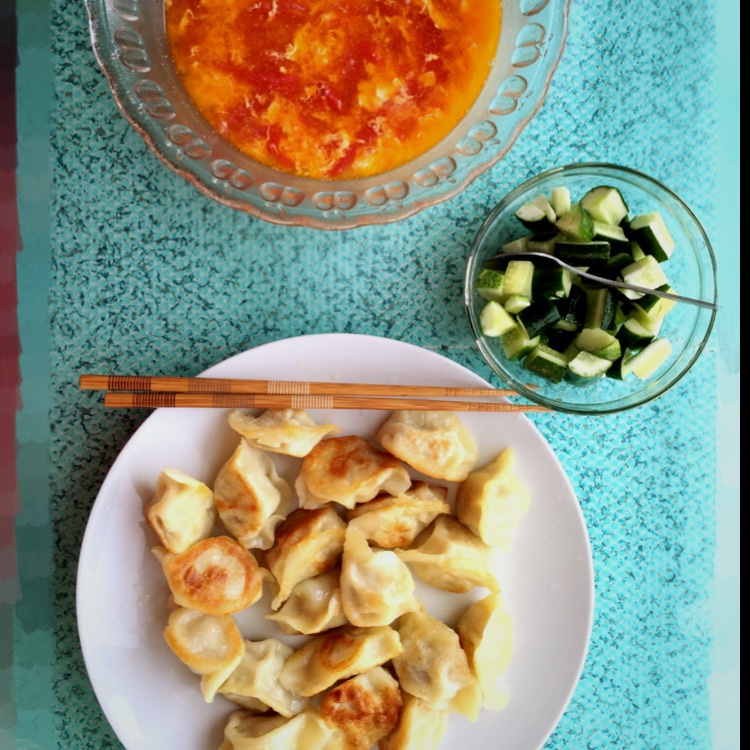 超级简单做煎饺