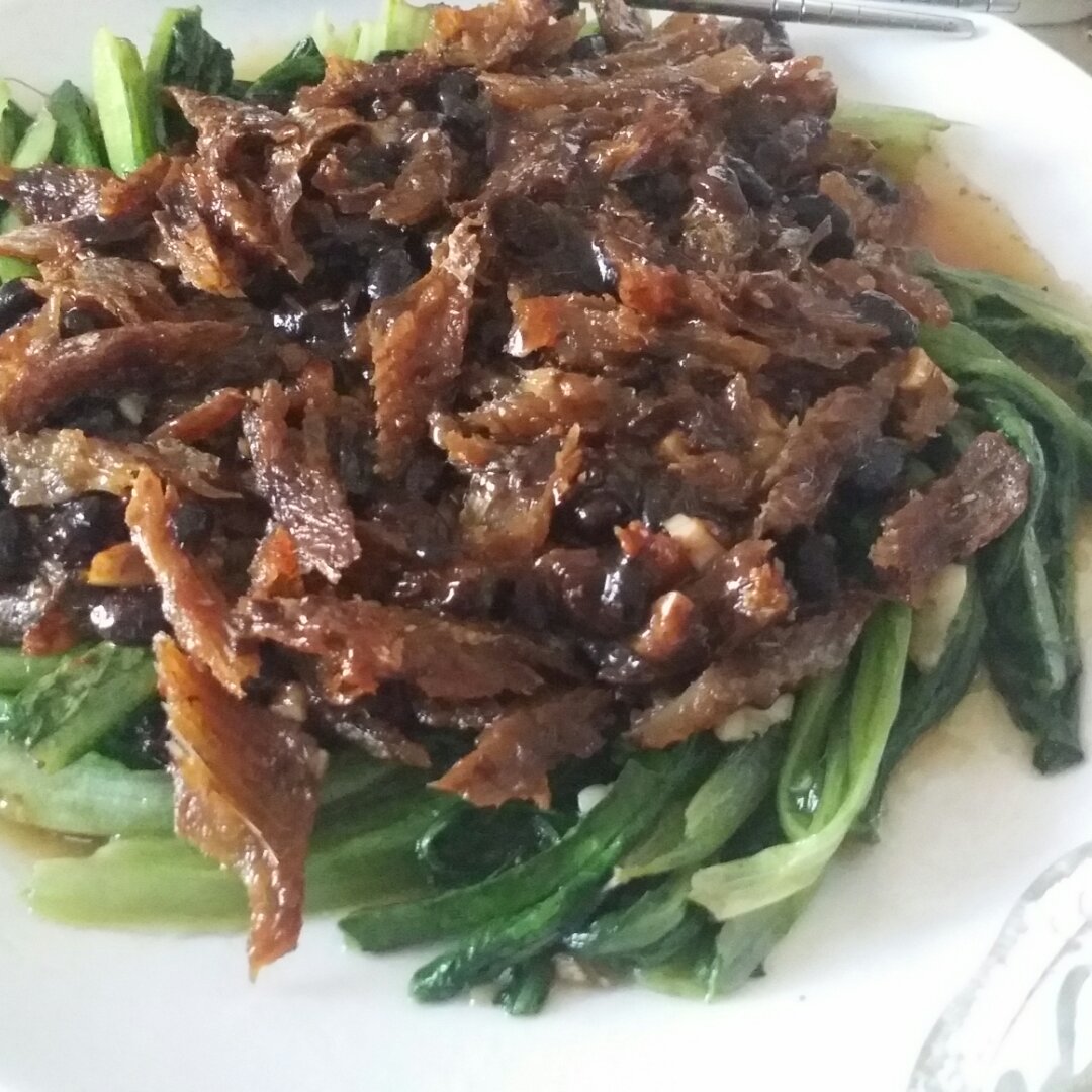 豆豉鲮鱼油麦菜