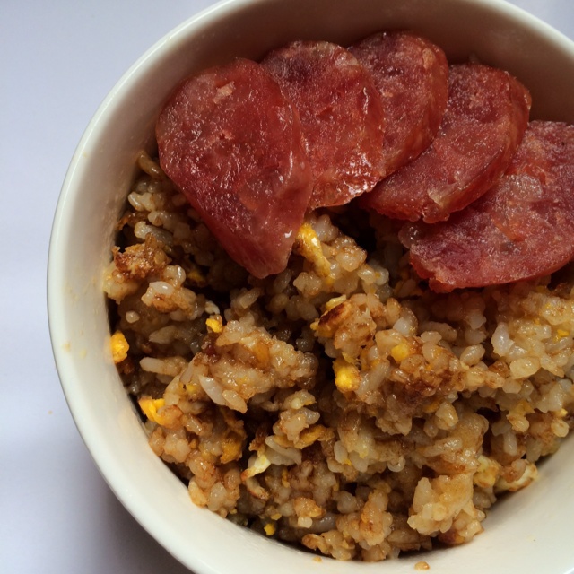 傻瓜版酱油炒饭