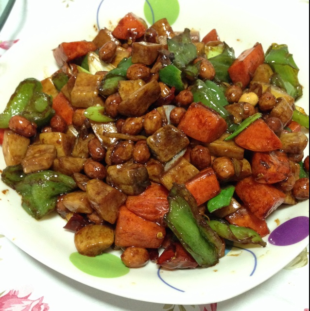 宫保杏鲍菇——比肉还美味哦