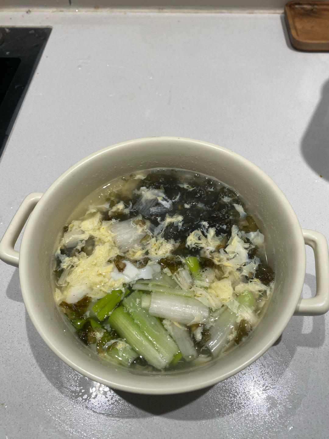 葱花紫菜汤