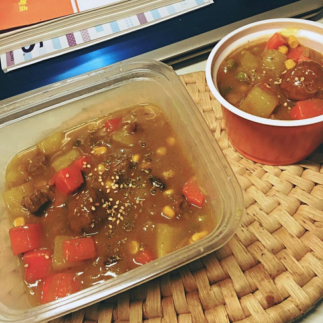 咖喱牛肉
