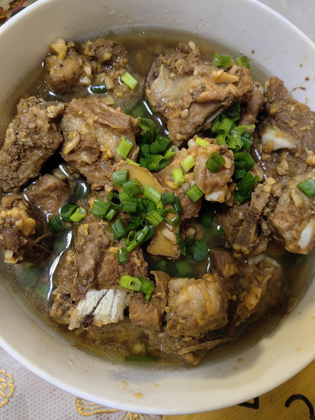 电饭锅蒜蓉排骨
