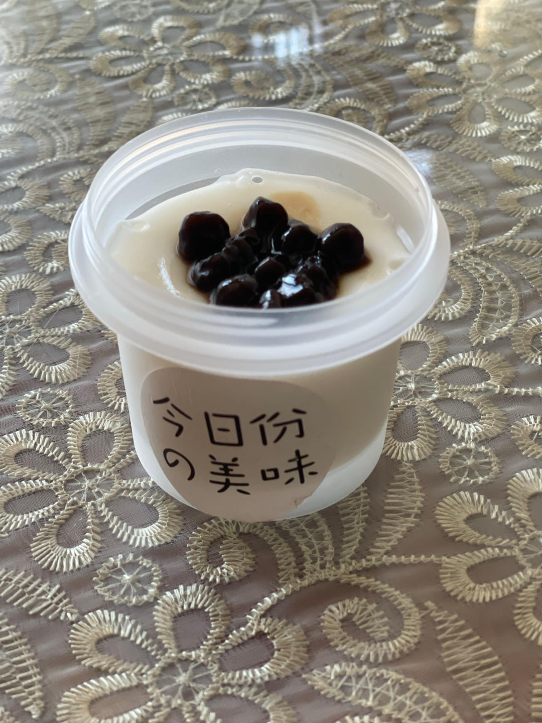 牛奶果冻（白凉粉版）