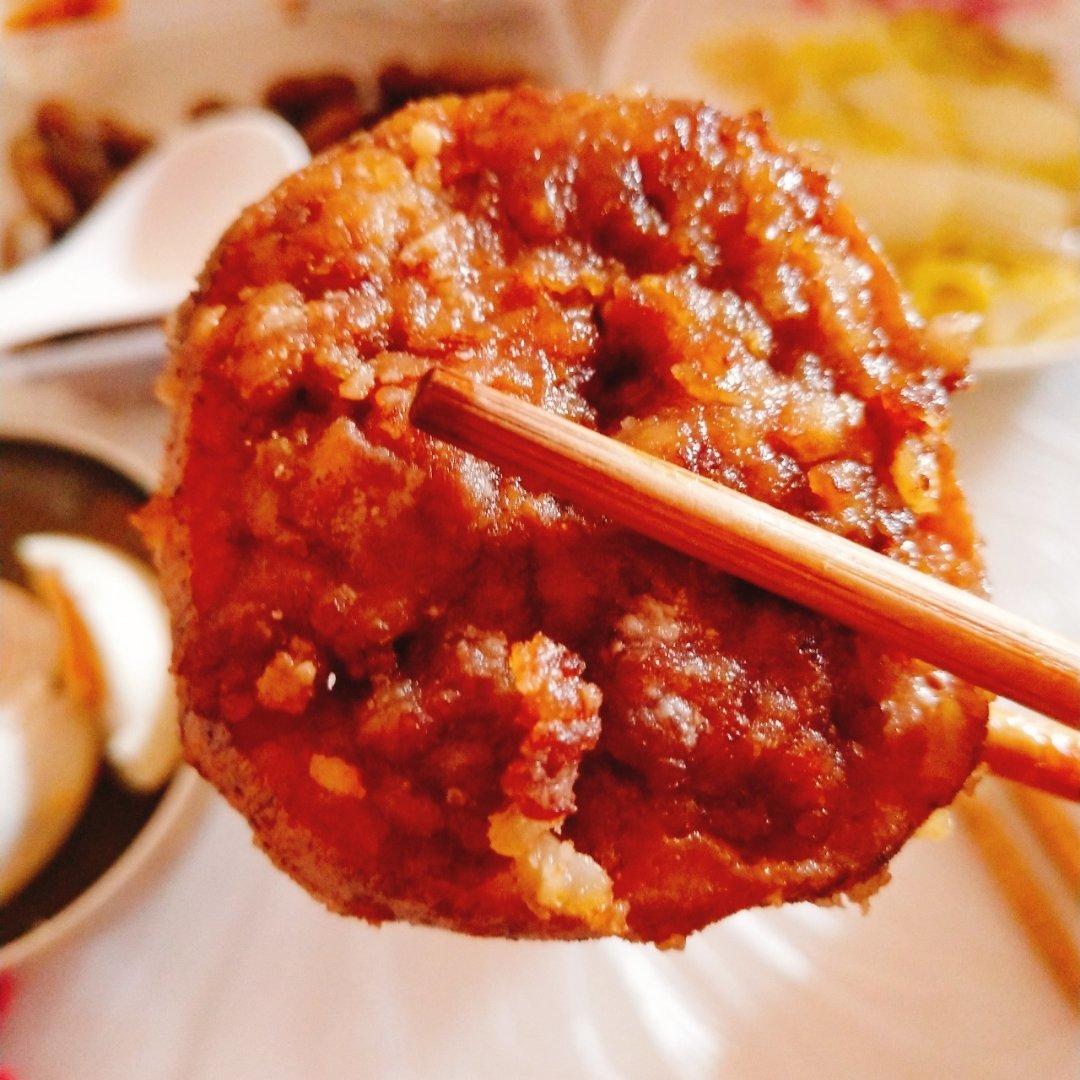 堂妈小厨——秘制酱汁鲜肉藕饼
