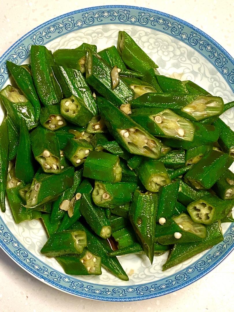 蚝油秋葵