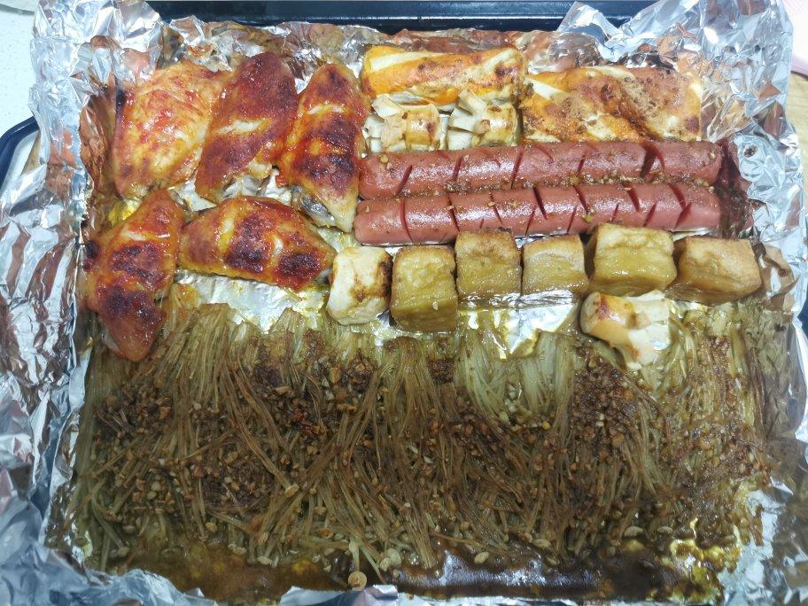 自制烤箱版烧烤，简单好吃过烧烤摊
