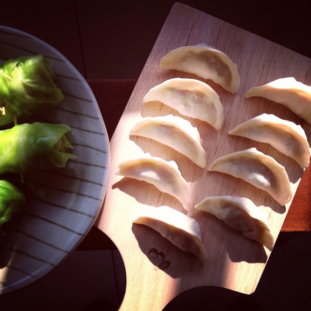 小白菜香菇鲜肉水饺