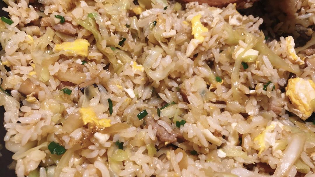 包菜蛋炒饭