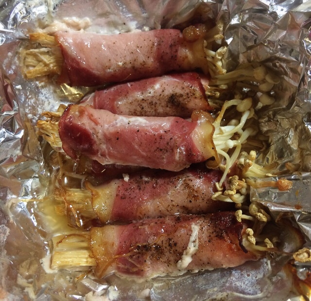 香烤培根金针菇