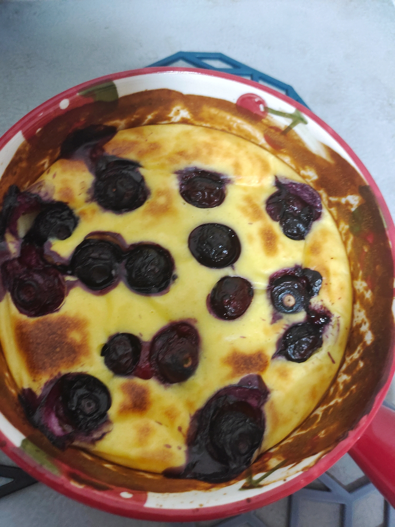 酸奶蓝莓蛋糕（低脂低卡）-烤箱版食谱