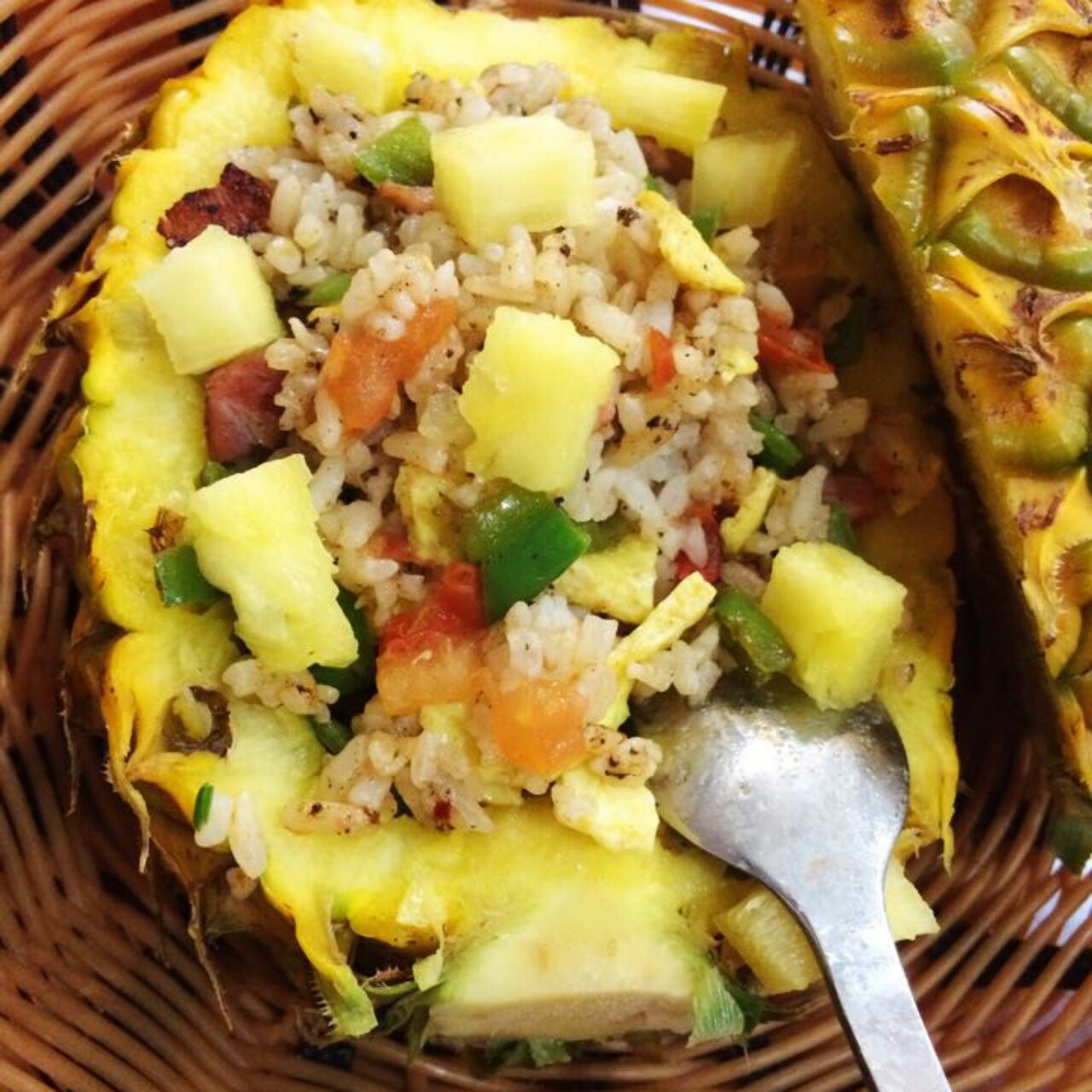 培根菠萝饭