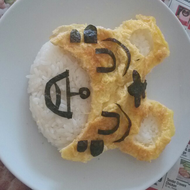 巧虎造型饭团