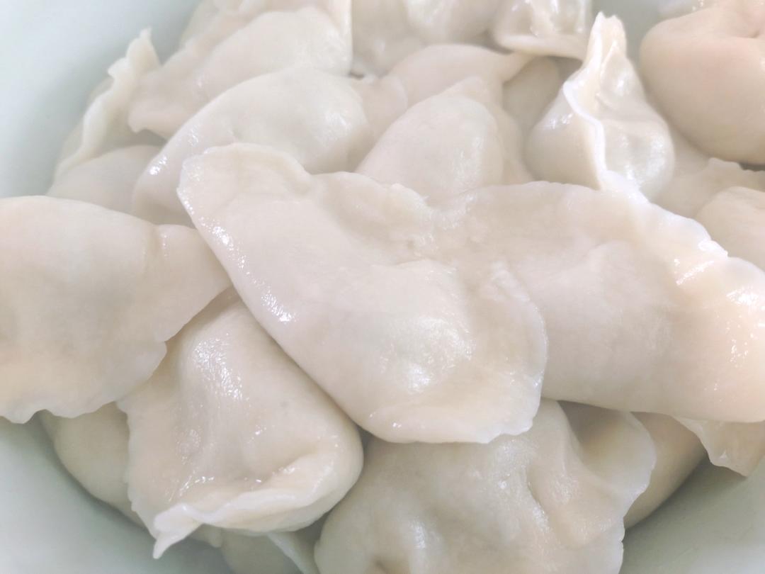 手工揉面三分钟，又韧又薄又好包的饺子皮