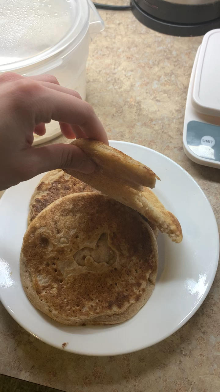 天然酵母弃种完全不浪费！英式烤饼 sourdough Crumpets