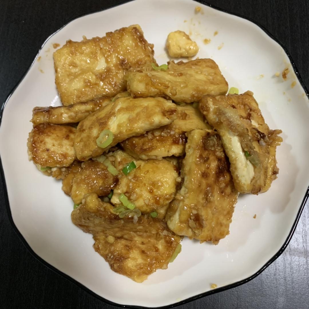 无敌好吃的香煎豆腐