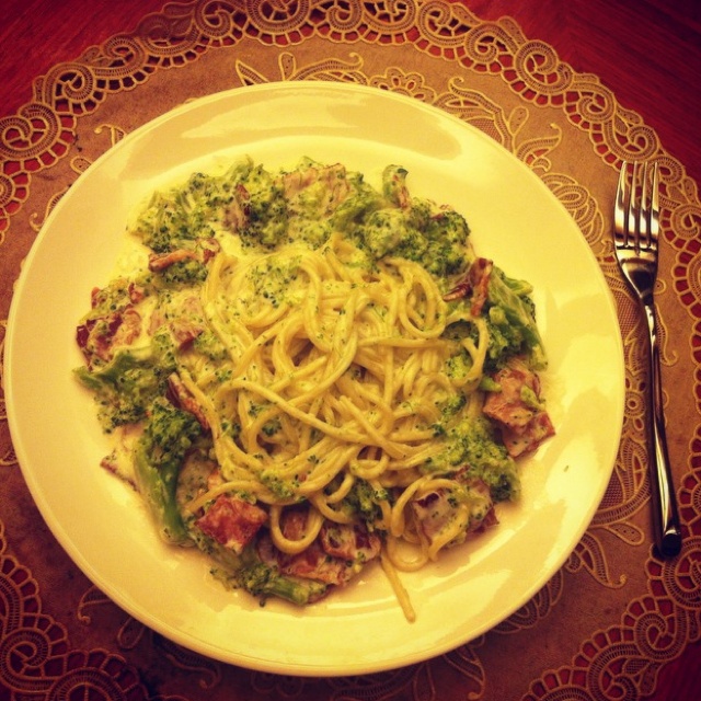 芝士培根意大利面