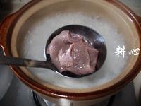 猪肝菠菜粥的做法 步骤6