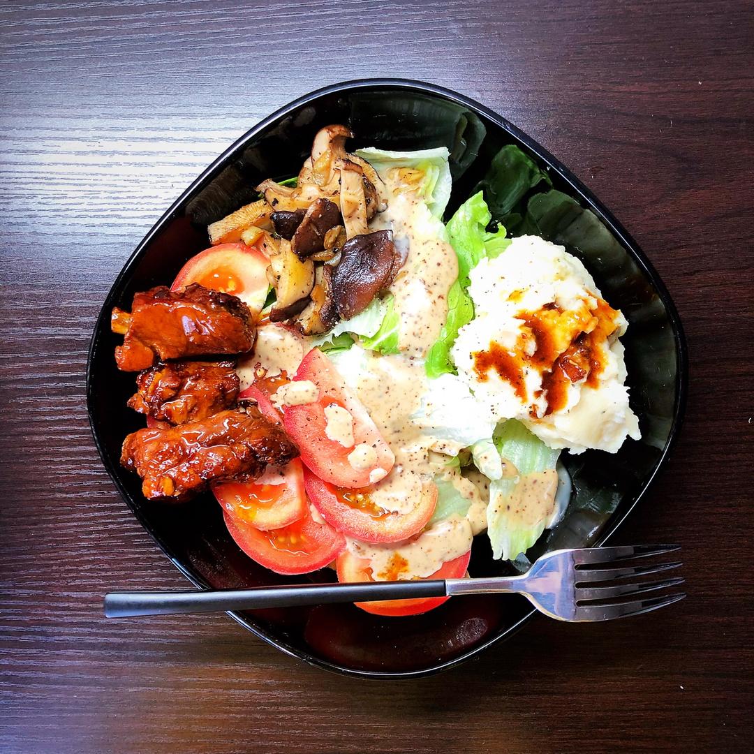 鸡汁土豆泥（完爆kfc）