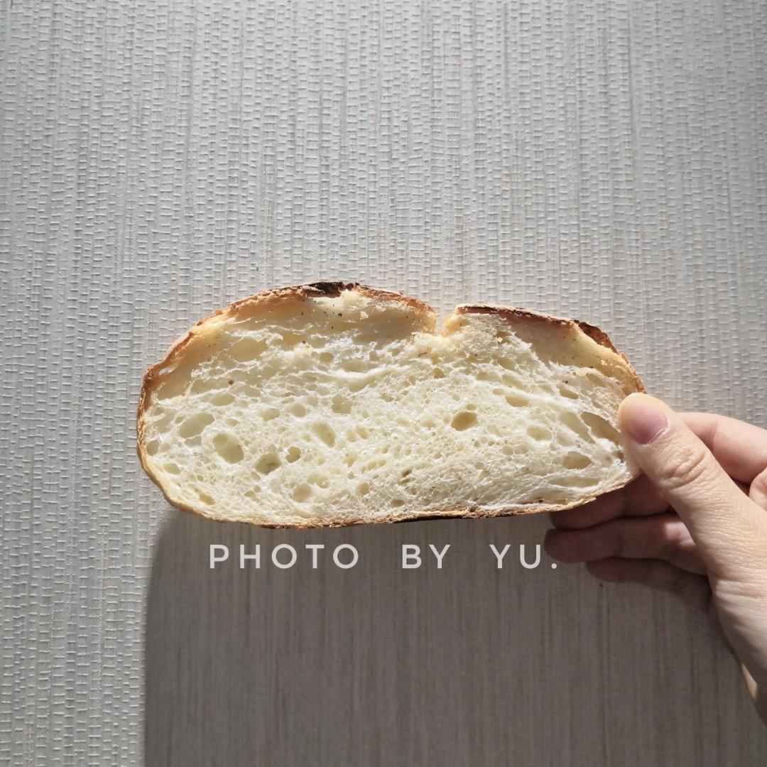 视频教程 天然酵种欧包 基础配方＆制作流程