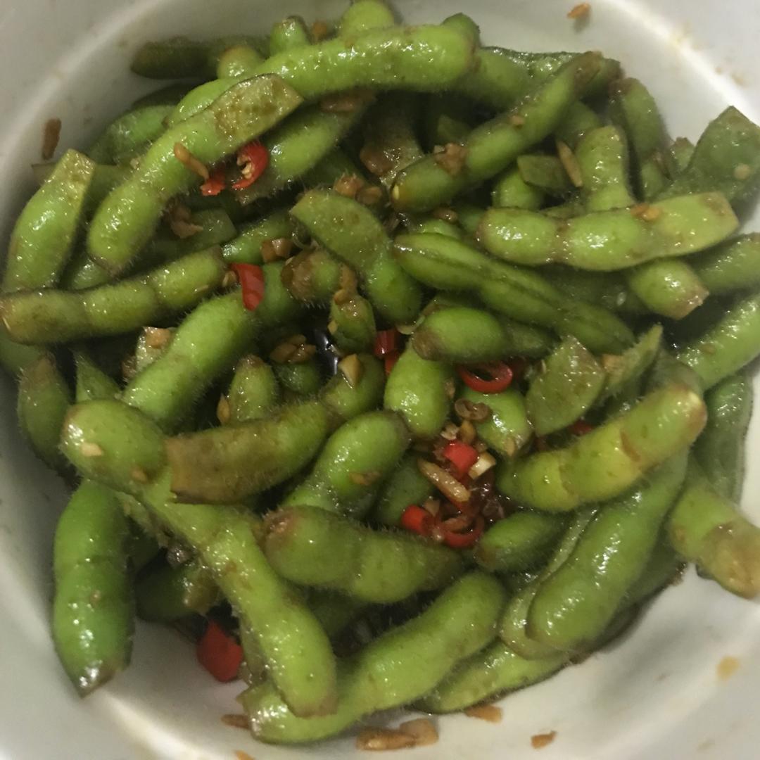 夏日爽口凉拌毛豆